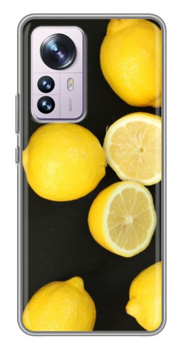 Чехол с картинкой "Лимонный стиль" для Xiaomi 12 / 12X
