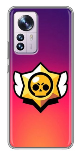 Чехол с принтом "Логотип Brawl Stars" для Xiaomi 12 / 12X