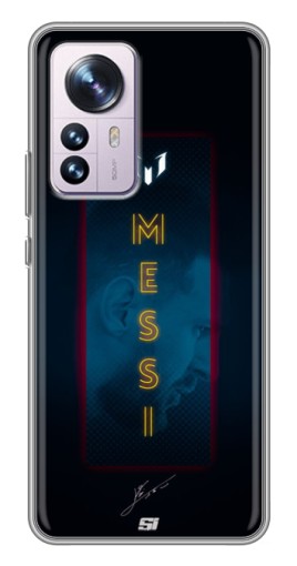 Силиконовый чехол с изображением "Логотип Месси" для Xiaomi 12 / 12X