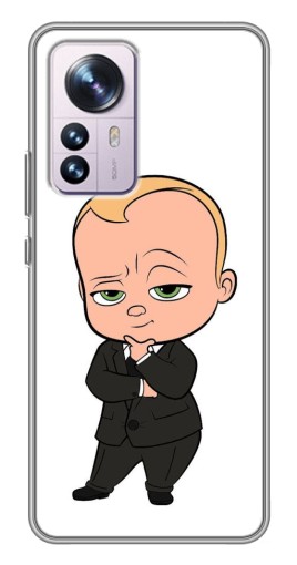 Силиконовый чехол с изображением "Маленький Босс" для Xiaomi 12 / 12X