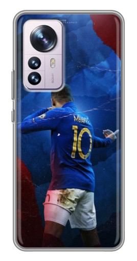 Чехол с принтом "Мбаппе в Франции" для Xiaomi 12 / 12X