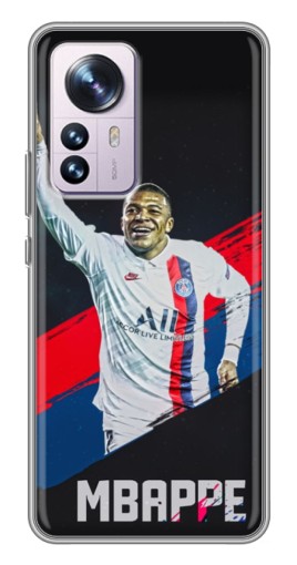 Чехол с картинкой "Mbappe в ПСЖ" для Xiaomi 12 / 12X
