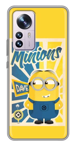 Чехол с картинкой "Minions" для Xiaomi 12 / 12X
