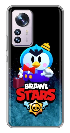 Чехол с печатью "Мистер Пи Бравл Старс" для Xiaomi 12 / 12X