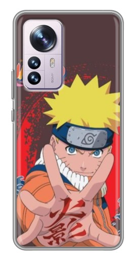 Чехол с печатью "Naruto атакует" для Xiaomi 12 / 12X