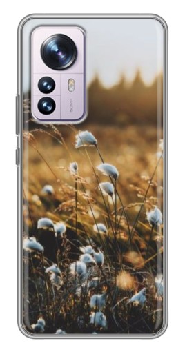 Чехол с принтом "Нежные полевые цветы" для Xiaomi 12 / 12X