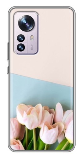 Чехол с принтом "Нежные тюльпаны" для Xiaomi 12 / 12X