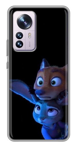 Чехол с печатью "Ник и Джуди" для Xiaomi 12 / 12X