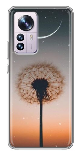 Чехол с картинкой "Ночной одуванчик" для Xiaomi 12 / 12X