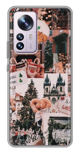 Чехол с принтом "Новогоднее настроение" для Xiaomi 12 / 12X