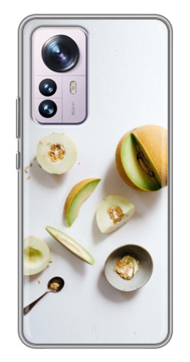 Силиконовый чехол с изображением "Обед из дынь" для Xiaomi 12 / 12X