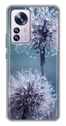 Чехол с печатью "Одуванчик с капельками" для Xiaomi 12 / 12X