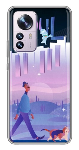 Чехол с печатью "Постер к мультику" для Xiaomi 12 / 12X