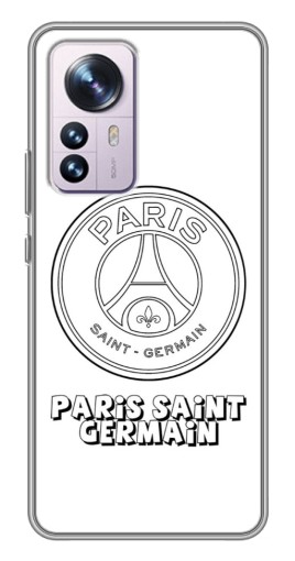 Чехол с принтом "PSG логотип" для Xiaomi 12 / 12X