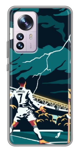Чехол с принтом "Ronaldo празднование" для Xiaomi 12 / 12X