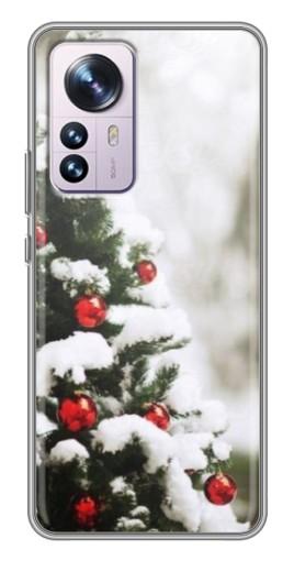 Чехол с печатью "Рождественская елка" для Xiaomi 12 / 12X