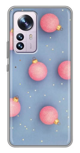 Чехол с принтом "Розовые шары" для Xiaomi 12 / 12X