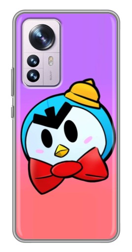 Чехол с картинкой "С бабочкой" для Xiaomi 12 / 12X