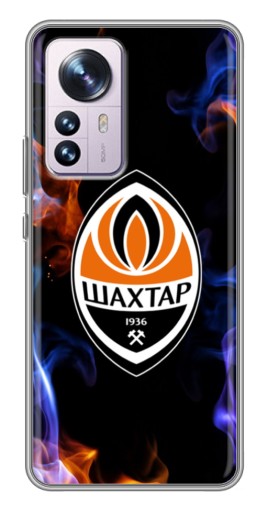Чехол с картинкой "Шахтер в огне" для Xiaomi 12 / 12X
