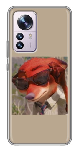 Чехол с картинкой "Стильный Ник" для Xiaomi 12 / 12X