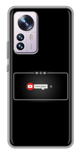 Чехол с картинкой "subscribed" для Xiaomi 12 / 12X