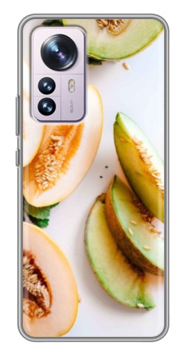 Чехол с печатью "Свежие дыньки" для Xiaomi 12 / 12X