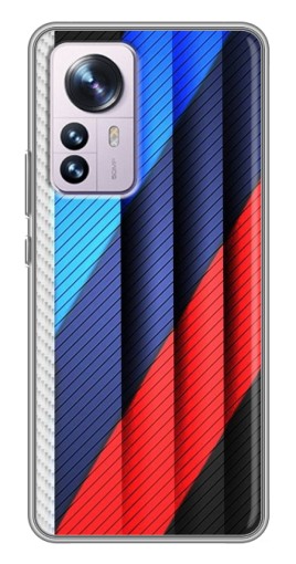 Чехол с принтом "Цвета лого БМВ" для Xiaomi 12 / 12X