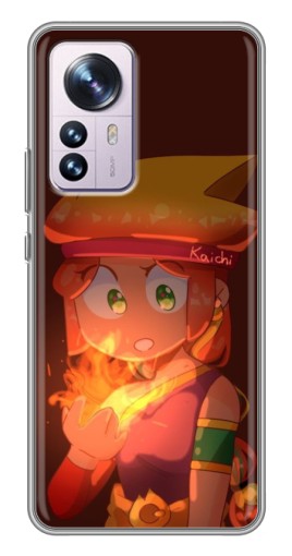 Чехол с картинкой "Удивлённая Амбер" для Xiaomi 12 / 12X