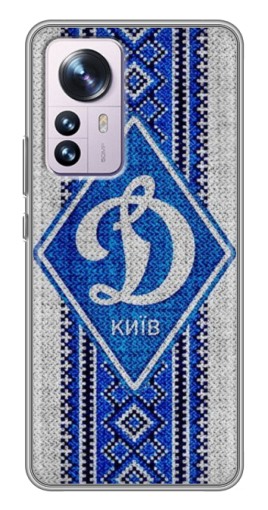 Силиконовый чехол с изображением "Вышиванка Динамо" для Xiaomi 12 / 12X