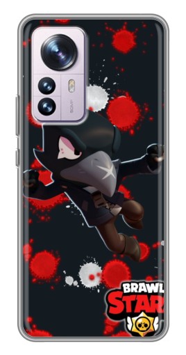 Чехол с картинкой "Ворон Бравл Старс" для Xiaomi 12 / 12X