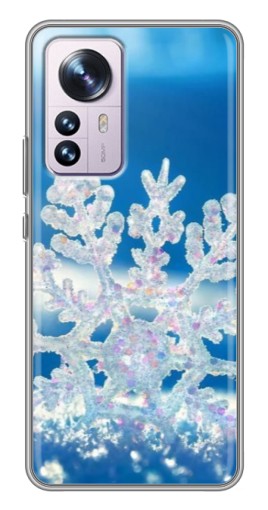 Чехол с принтом "Яркая снежинка" для Xiaomi 12 / 12X