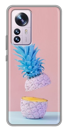 Силиконовый чехол с изображением "Яркий ананас" для Xiaomi 12 / 12X