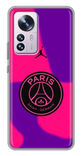 Чехол с принтом "Яркий лого PSG" для Xiaomi 12 / 12X