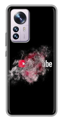 Силиконовый чехол с изображением "Яркий Ютуб" для Xiaomi 12 / 12X