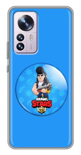 Силиконовый чехол с изображением "Значек Булла" для Xiaomi 12 / 12X