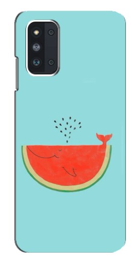 Чехол с принтом "Арбуз кит" для Samsung Galaxy F52 5G (E526)
