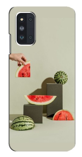 Чехол с картинкой "Арт Арбузы" для Samsung Galaxy F52 5G (E526)