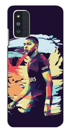 Чехол с картинкой "ART Mbappe" для Samsung Galaxy F52 5G (E526)