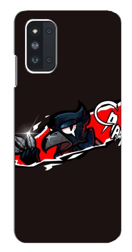Чехол с печатью "Ассасин Ворон" для Samsung Galaxy F52 5G (E526)