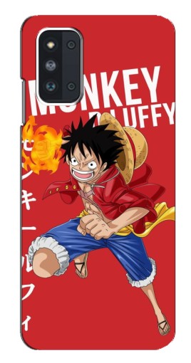 Чехол с принтом "Атакующий D Luffy" для Samsung Galaxy F52 5G (E526)