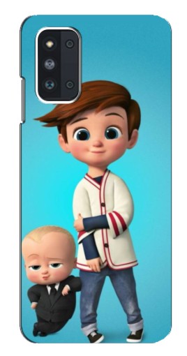 Чехол с печатью "Boss and Boy" для Samsung Galaxy F52 5G (E526)