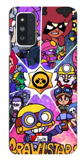 Силиконовый чехол с изображением "Brawl заставка" для Samsung Galaxy F52 5G (E526)