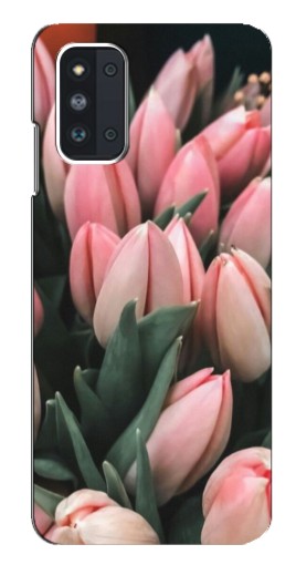 Чехол с печатью "Букет тюльпанов" для Samsung Galaxy F52 5G (E526)