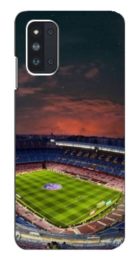 Силиконовый чехол с изображением "Камп Ноу" для Samsung Galaxy F52 5G (E526)