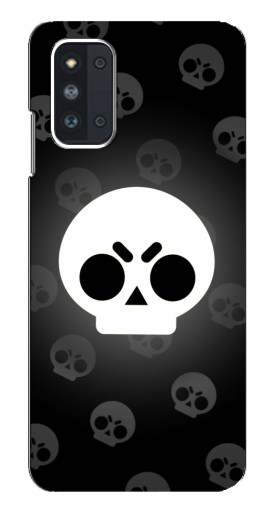 Чехол с картинкой "Череп" для Samsung Galaxy F52 5G (E526)