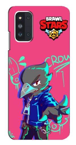 Силиконовый чехол с изображением "Crow Asassin" для Samsung Galaxy F52 5G (E526)