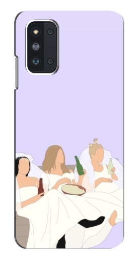Чехол с печатью "Девушки Друзья" для Samsung Galaxy F52 5G (E526)