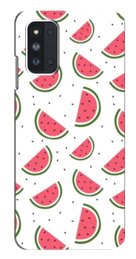 Чехол с печатью "Дольки арбуза" для Samsung Galaxy F52 5G (E526)