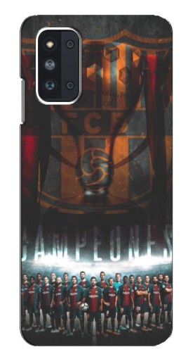 Чехол с принтом "FCB Campeones" для Samsung Galaxy F52 5G (E526)