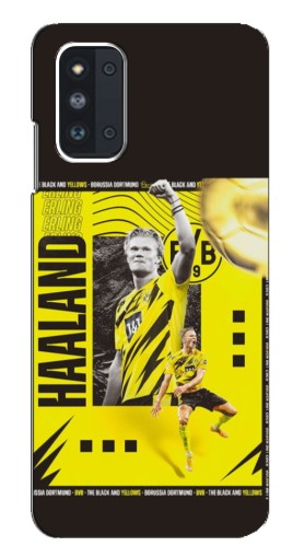 Чехол с принтом "Golden Haaland" для Samsung Galaxy F52 5G (E526)